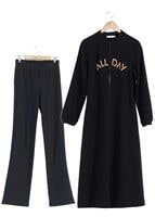 Tesettür giyim LACİVERT T 40102 Allday Eşofman Takımı