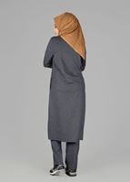 Tesettür giyim GRİ T 40102 Allday Eşofman Takımı