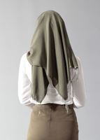 Tesettür giyim KREM GÜPÜR DETAYLI BONCUKLU BLUZ 4427 