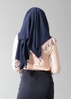 Tesettür giyim PUDRA GÜPÜR DETAYLI BONCUKLU BLUZ 4427 