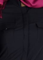 Tesettür giyim SİYAH T 4442 Eleta Tesettür Bluz-Alv Fashion