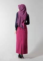 Tesettür giyim LACİVERT T 4442 Eleta Tesettür Bluz-Alv Fashion