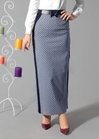 Tesettür giyim LACİVERT 6762 ETEK