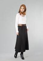 Tesettür giyim SİYAH 6773 ETEK