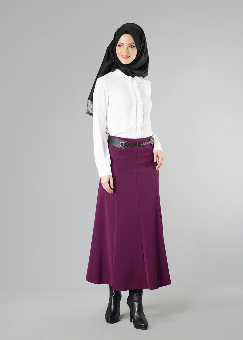 Tesettür giyim MOR 6773 ETEK