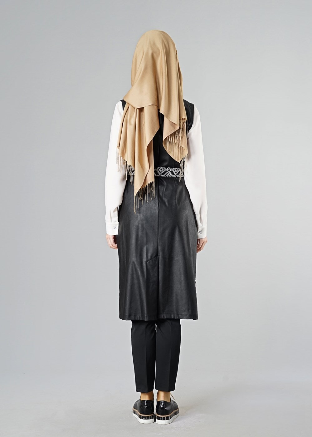 Tesettür giyim SİYAH 4048 YELEK