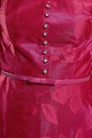 Tesettür giyim FUŞYA ALVİNA ÇİÇEK DESENLİ ABİYE ELBİSE T 5259