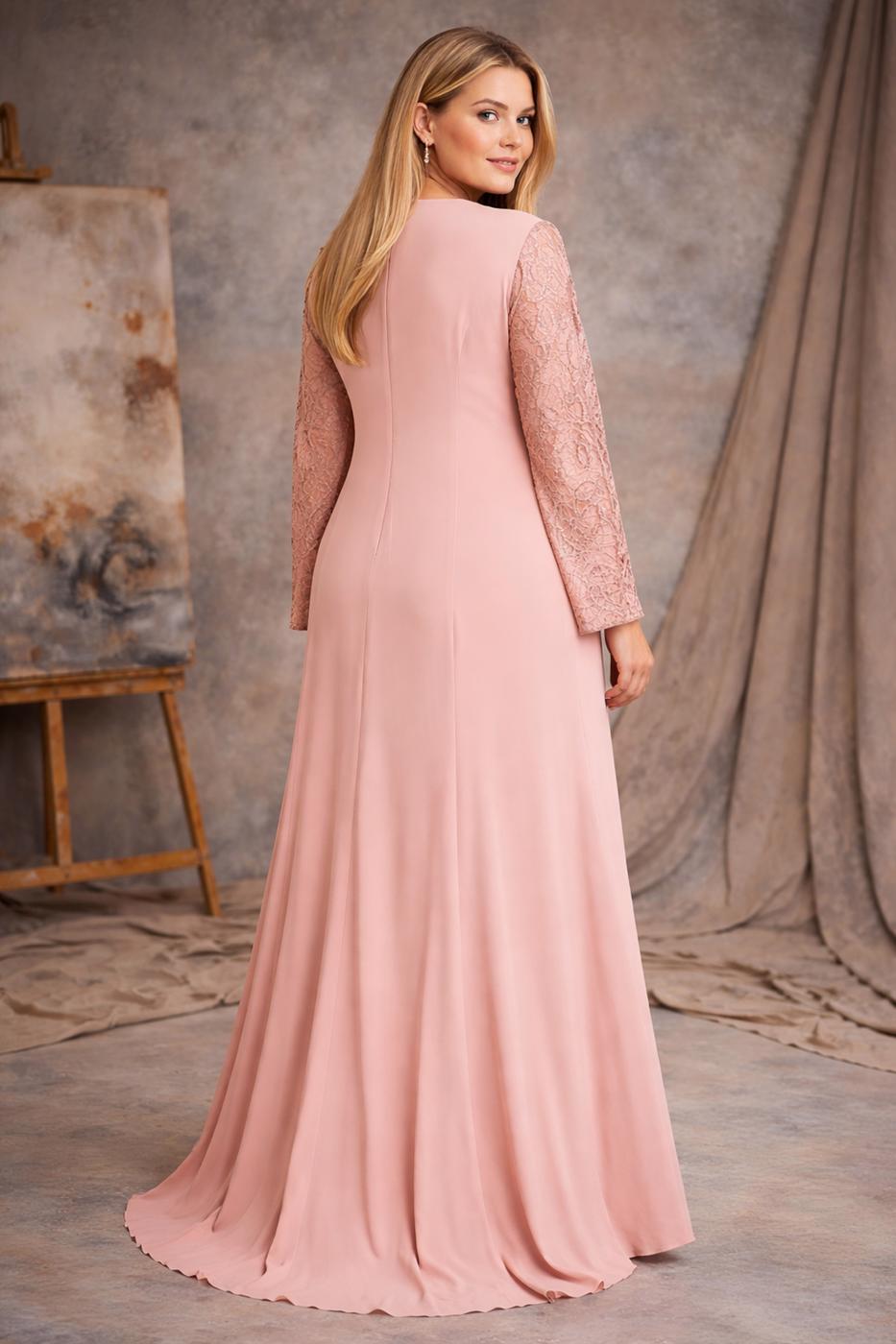 Hijab clothing POWDER ALVINA MODEST EVENING DRESS T 5294