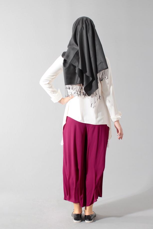 Vêtements hijab  T 1495 Actüel Piliseli Pantolon - TRENDTESETTÜR