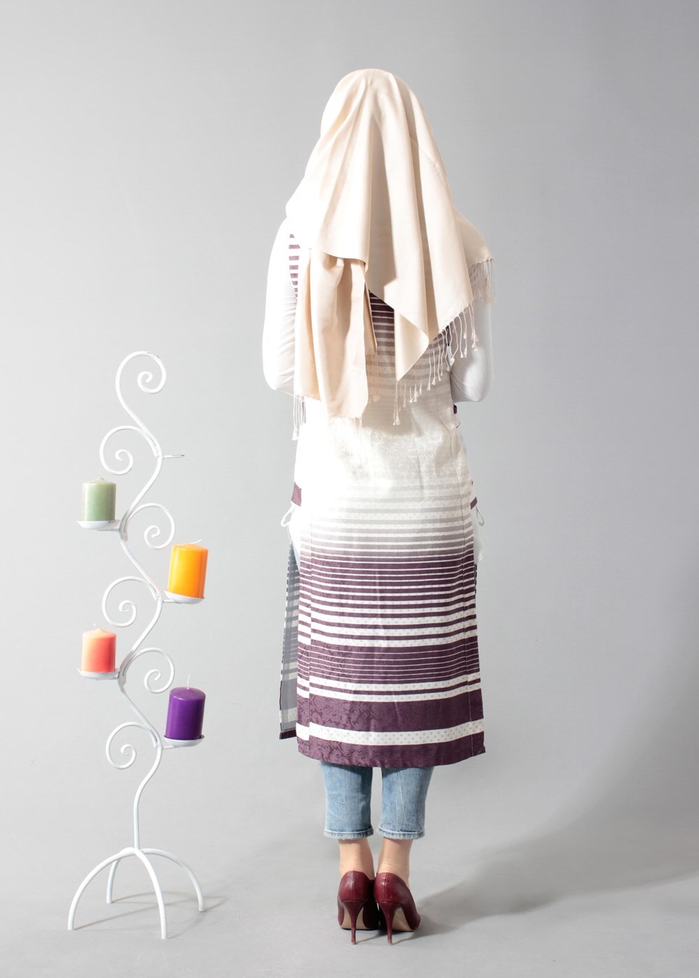 Hijab clothing PLUM T 8367 Actüel Çıtçıtlı Yelek