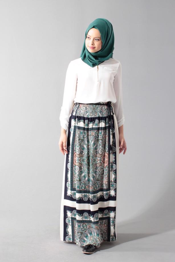 Vêtements hijab  T 60340 Actüel  Pano Etek - TRENDTESETTÜR