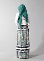 Vêtements hijab BLEU T 60340 Actüel  Pano Etek