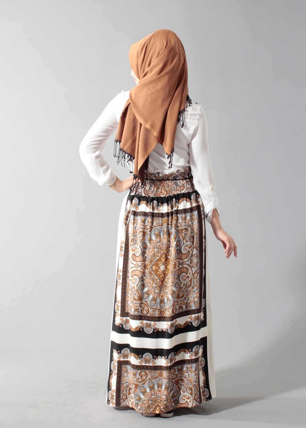 Hijab clothing TABA T 60340 Actüel  Pano Etek