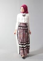 Hijab clothing PURPLE T 60340 Actüel  Pano Etek