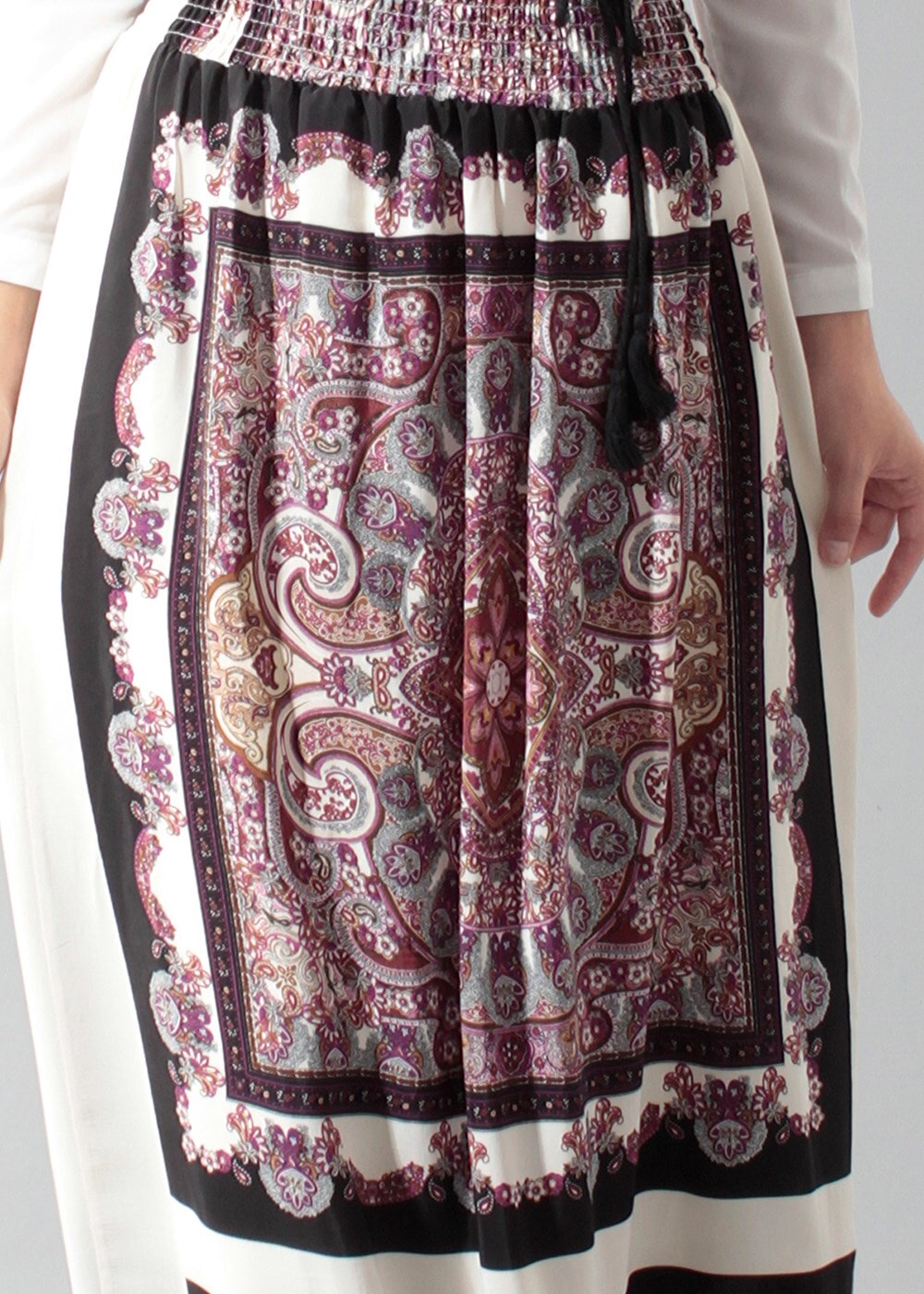 Hijab clothing PURPLE T 60340 Actüel  Pano Etek