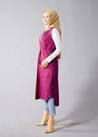 Vêtements hijab FUCHSIA T 8329-1 Actüel Jakarlı Yelek