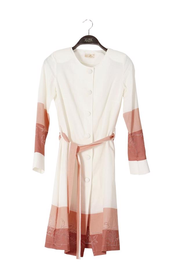 Vêtements hijab  T 169 Akkaya Fashion- Kuşaklı Trench - TRENDTESETTÜR