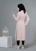 Tesettür giyim PUDRA T 1445 Marca Tesettür Trench-Alv Fashion