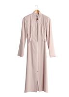 Tesettür giyim PUDRA T 1445 Marca Tesettür Trench-Alv Fashion