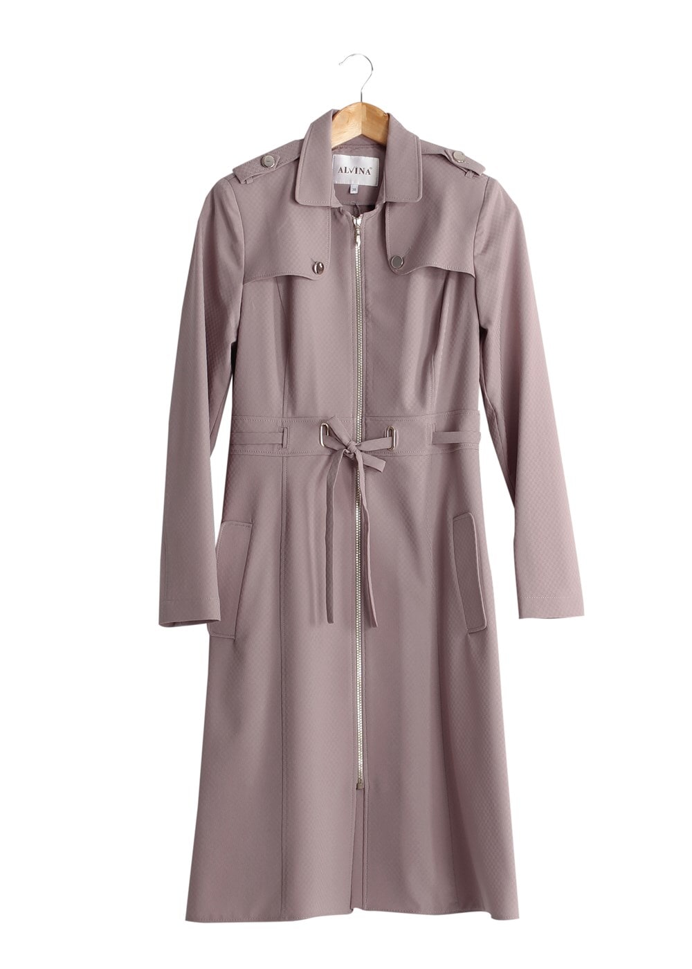 Tesettür giyim PUDRA T 1555 Duygu Tesettür Trench-Alv Fashion