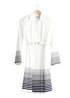 Tesettür giyim KREM T 1579 Farah Tesettür Trench-Alv Fashion