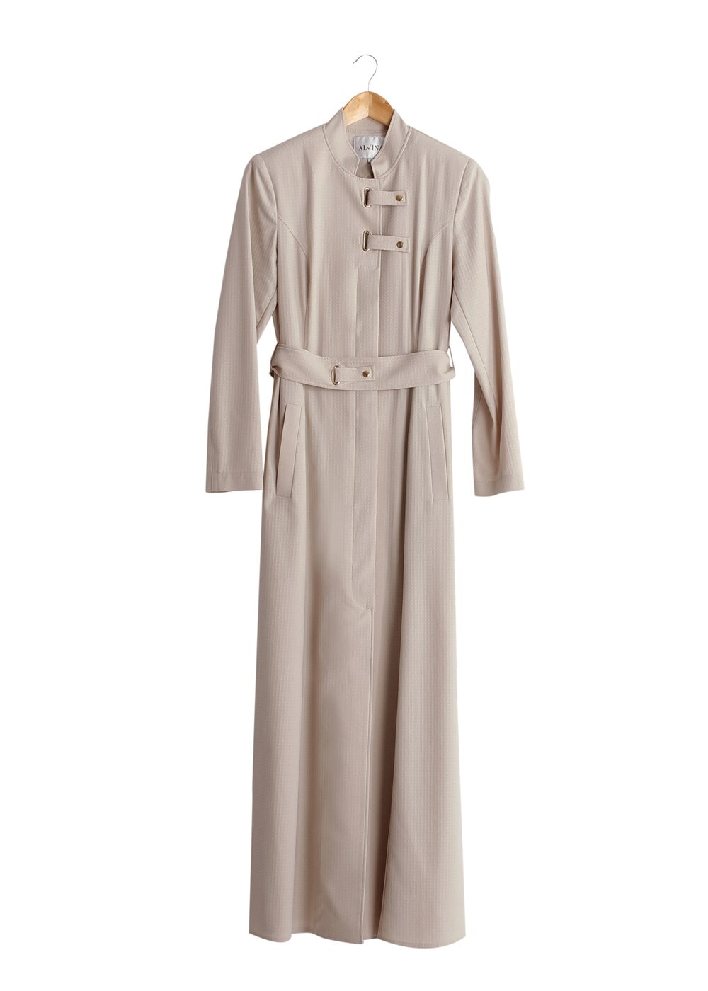 Tesettür giyim BEJ T 1508-2 Söğüt Tesettür Pardesü-Alv Fashion