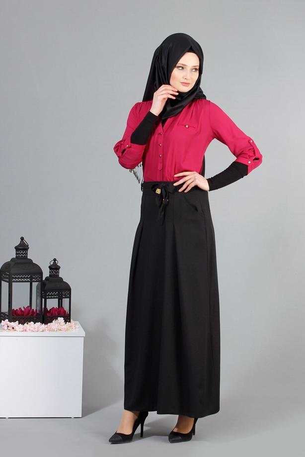 Vêtements hijab  T 121956 Miss Belles Cepli Pileli Etek - TRENDTESETTÜR