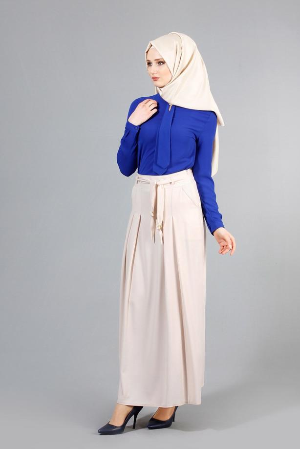 Vêtements hijab  T 121956 Miss Belles Cepli Pileli Etek - TRENDTESETTÜR