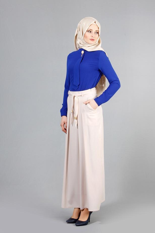 Vêtements hijab  T 121956 Miss Belles Cepli Pileli Etek - TRENDTESETTÜR