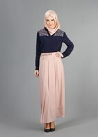 Vêtements hijab POUDRE T 121977 Miss Belles Pileli Etek