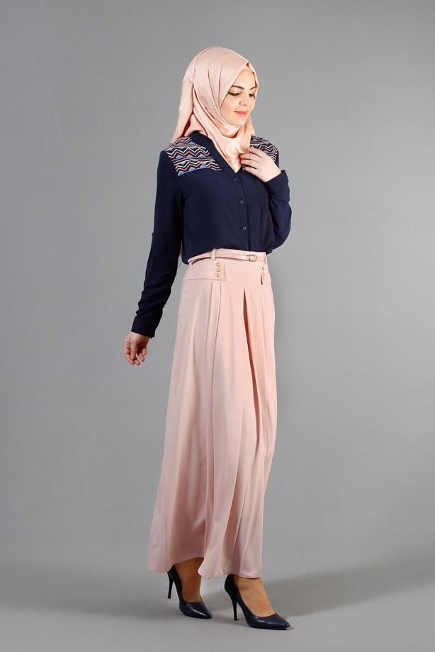 Vêtements hijab  T 121977 Miss Belles Pileli Etek - TRENDTESETTÜR