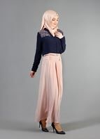 Vêtements hijab POUDRE T 121977 Miss Belles Pileli Etek