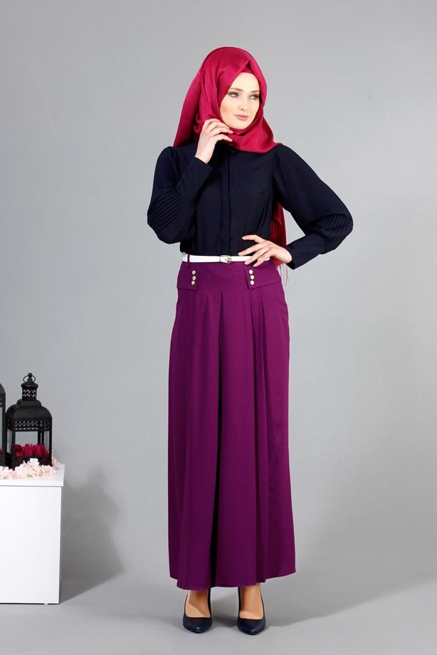 Vêtements hijab  T 121977 Miss Belles Pileli Etek - TRENDTESETTÜR