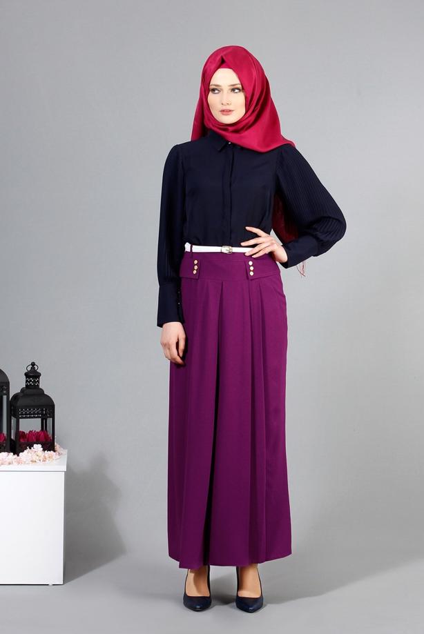 Vêtements hijab  T 121977 Miss Belles Pileli Etek - TRENDTESETTÜR