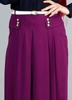 Vêtements hijab POURPRE T 121977 Miss Belles Pileli Etek