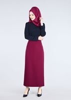 Tesettür giyim LACİVERT T 4409 Criss Tesettür Bluz -Alv Fashion