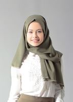 Tesettür giyim KREM T 4431 Criss Tesettür Bluz -Alv Fashion