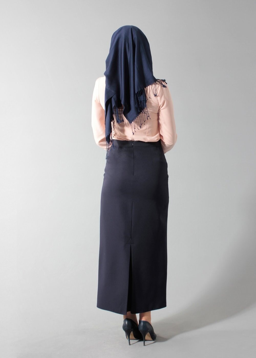 Tesettür giyim PUDRA T 4431 Criss Tesettür Bluz -Alv Fashion