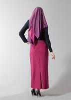 Tesettür giyim LACİVERT T 4431 Criss Tesettür Bluz -Alv Fashion