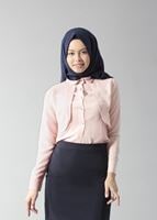 Tesettür giyim PUDRA T 4435 Criss Tesettür Bluz -Alv Fashion