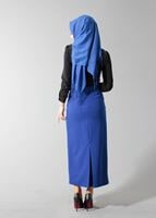 Tesettür giyim SİYAH TAŞ DETAYLI BLUZ 4437 