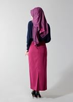 Tesettür giyim LACİVERT BLUZ 4443 