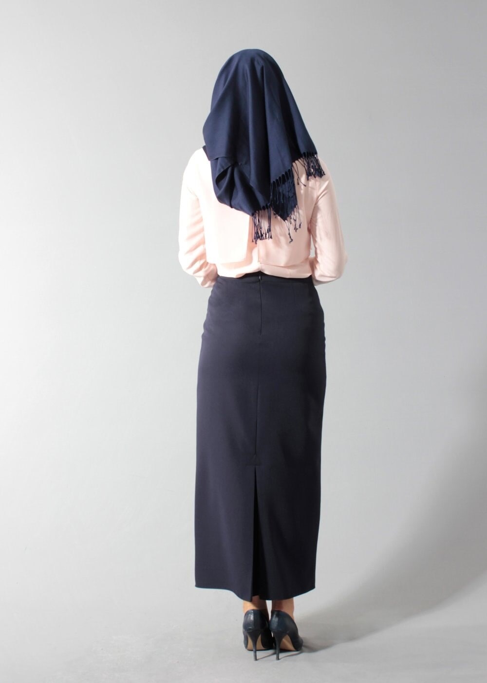 Tesettür giyim PUDRA BLUZ 4443 