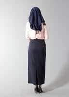 Tesettür giyim PUDRA BLUZ 4443 