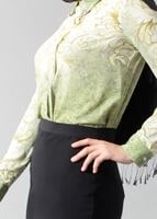 Tesettür giyim YEŞİL T 4509 Queen Bluz-Alv Fashion