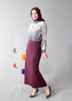 Tesettür giyim LACİVERT T 4509 Queen Bluz-Alv Fashion