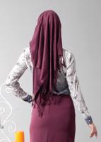 Tesettür giyim LACİVERT T 4509 Queen Bluz-Alv Fashion