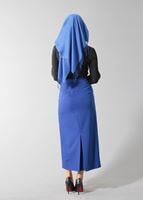 Tesettür giyim SİYAH T 4397 New Loren Tesettür Bluz-Alv Fashion