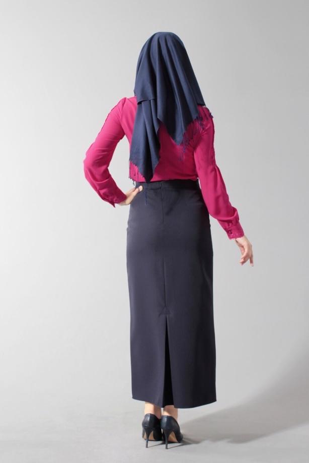 Tesettür giyim  T 4397 New Loren Tesettür Bluz-Alv Fashion - TRENDTESETTÜR