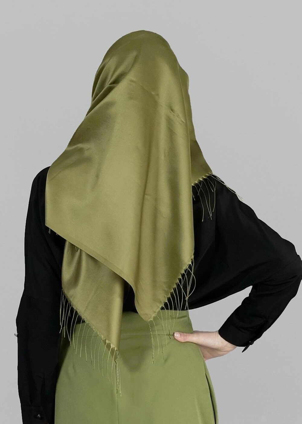 Tesettür giyim SİYAH T 4475 Caretta Bluz-Alv Fashion